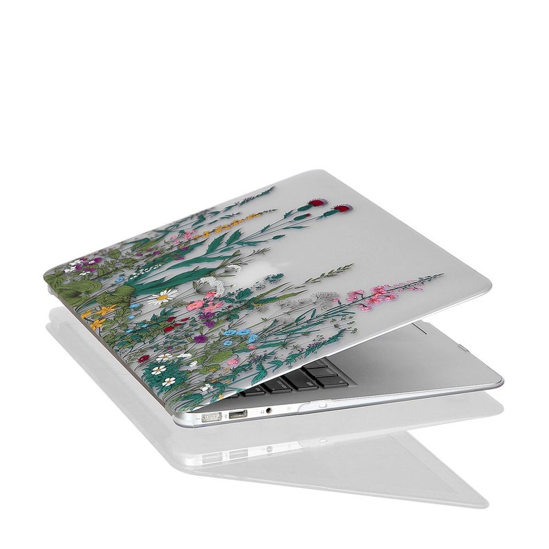 iDonzon Case for MacBook Pro 15 inch (A1398, 2012-2015 Release), 3D Effect Matte Clear See Through Hard Cover & Keyboard Cover Compatible Pro 15.4 inch with Retina Display (NO CD-ROM), Garden Flowers - Image 4